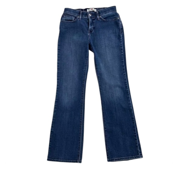 LEVIS Women Jeans Perfect Waist 525 BOOTCUT Mid Rise 8M Good Condition Pre-Owned - Picture 1 of 14
